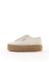 Фото #2 товара Superga rope sole trainers in beige