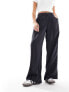 Фото #7 товара ASOS DESIGN Petite dad trouser in washed black