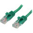 Фото #8 товара StarTech.com Cat5e Ethernet Patch Cable with Snagless RJ45 Connectors - 5 m - Green - 5 m - Cat5e - U/UTP (UTP) - RJ-45 - RJ-45