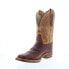 Фото #4 товара Double H Talache Wide Square Toe Roper 11" Mens Brown Cowboy Western Boots