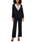 Фото #1 товара КостюмLe Suit Crepe Contrast-Collar & Kate Pants