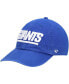 ფოტო #2 პროდუქტის Men's '47 Royal New York Giants Clean Up Script Adjustable Hat