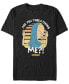 ფოტო #1 პროდუქტის Beavis and Butthead MTV Men's Are You Threatening Me Logo Short Sleeve T-Shirt