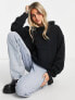 Фото #1 товара Weekday Essence hoodie in black