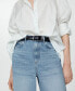 Фото #5 товара Women's Low Waist Wideleg Jeans