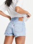 Levi's 501 original shorts in light wash