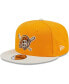 Фото #1 товара Men's Gold Pittsburgh Pirates Tiramisu 9FIFTY Snapback Hat