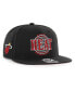 Фото #3 товара Men's Black Miami Heat High Post Captain Snapback Hat