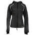 Фото #1 товара Diadora Bright Be One Full Zip Running Jacket Womens Black Casual Athletic Outer