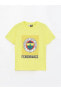 Фото #1 товара LCW Kids Bisiklet Yaka Fenerbahçe Baskılı Kısa Kollu Erkek Çocuk Tişört