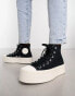 Фото #4 товара Converse Chuck Taylor All Star Modern Lift Hi trainers in black