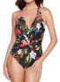 Фото #2 товара Magicsuit Women's Swimwear Muse Drew Tummy Control One Piece Swimsuit, Multi, 8