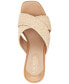 ფოტო #7 პროდუქტის Women's Freddi Slip-On Crisscross Mid Dress Sandals