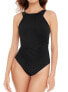 Фото #2 товара Magicsuit 293779 Women's Adjustable Strap One Piece Swimsuit, Black, 10