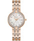 Фото #2 товара Часы Bulova Classic Crystal Rose Gold-Tone