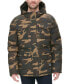Фото #1 товара Levi’s® Men's Quilted Four Pocket Parka Hoody Jacket