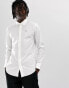 Фото #3 товара Tommy Jeans slim fit stretch shirt in white