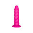 Strukturierter Dildo aus Silikon, 17 cm