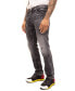 ფოტო #4 პროდუქტის Men's Modern Drip Denim Jeans