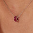 Fancy Passion Ruby FPR01 Silver Pendant