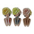 Фото #1 товара Статуэтка Женщина DKD Home Decor Decorative Figure 14,5 х 11,5 х 28,7 см Multicolour (3 шт.)