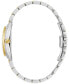 ფოტო #2 პროდუქტის Women's Classic Two Tone Stainless Steel Bracelet Watch 30mm, A Macy's Exclusive Style