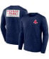 Фото #2 товара Men's Navy Boston Red Sox Fenway Park Home Hometown Collection Long Sleeve T-shirt