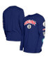 Фото #1 товара Men's Blue Brooklyn Nets 2023/24 City Edition Long Sleeve T-shirt