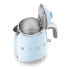 Электрический чайник Smeg KLF05PBEU 0.8 L 1400 W Blue Stainless steel Filtering