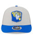 Фото #4 товара Men's Stone, Royal Los Angeles Rams 2023 Salute To Service Low Profile 9FIFTY Snapback Hat