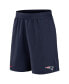 Men's Navy New England Patriots Stretch Woven Shorts