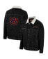 Фото #1 товара Men's x Wrangler Charcoal Auburn Tigers Western Button-Up Denim Jacket