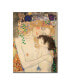 Фото #1 товара Gustav Klimt 'Three Ages' Canvas Art - 19" x 14" x 2"