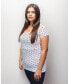 ფოტო #2 პროდუქტის Maternity Short Sleeve Nursing Tshirt