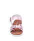 Little Girls Lacey Season Fastening Strap Sandals