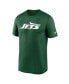 ფოტო #3 პროდუქტის Men's New York Jets Primetime Legend Wordmark Performance T-Shirt