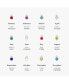 ფოტო #2 პროდუქტის Deux Birthstone Necklace