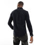 Farah Brewer long sleeve shirt in black