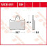 Фото #1 товара TRW Performance Street & Road Tracks Harley Davidson Xl 1200 C Sportster Custom 14 Sintered Rear Brake Pads