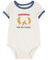 Фото #8 товара Baby Bananas For My Family Cotton Bodysuit 12M