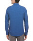 Фото #2 товара Рубашка мужская Perry Ellis Slim-Fit Stretch с геометрическим узором