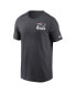 Men's Anthracite New England Patriots Blitz Essential T-shirt