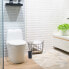 Фото #4 товара Аксессуары для бани и ванной Relaxdays WC-Garnitur Keramik 2 x - Серый