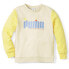 Фото #6 товара Puma X Tiny Colourblocked Crew Neck Sweatshirt Youth Boys Yellow 534812-41