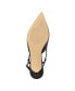ფოტო #5 პროდუქტის Women's Jesson Pointed Slingback Kitten Heel Mules