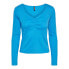 ფოტო #4 პროდუქტის PIECES Tania Long Sleeve V Neck T-Shirt