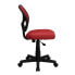 Фото #1 товара Mid-Back Red Mesh Swivel Task Chair