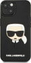 Фото #3 товара Karl Lagerfeld Etui Karl Lagerfeld KLHCP14MKH3DBK Apple iPhone 14 Plus czarny/black hardcase 3D Rubber Karl`s Head