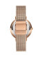 Paul Valentine Damen Armbanduhr ROSE GOLD SEASHELL MESH 36 MM PV36511