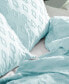 Фото #3 товара Gemma 2 Piece Textured Duvet Cover and Sham Set, Twin/Twin XL